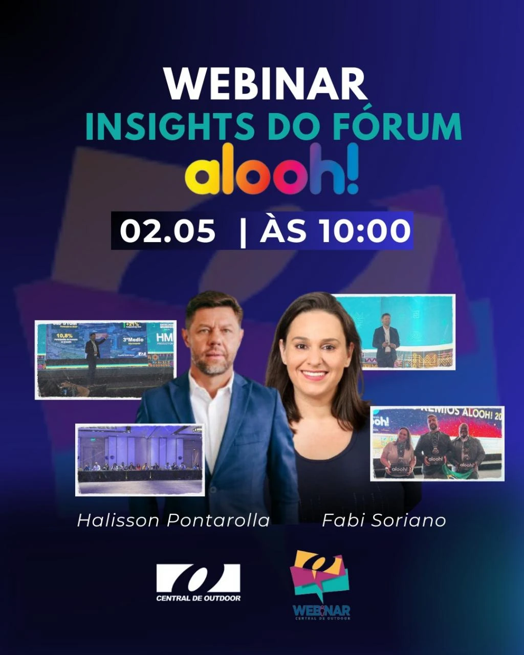 Central de Outdoor realiza webinar com insights do Foro Alooh 2024