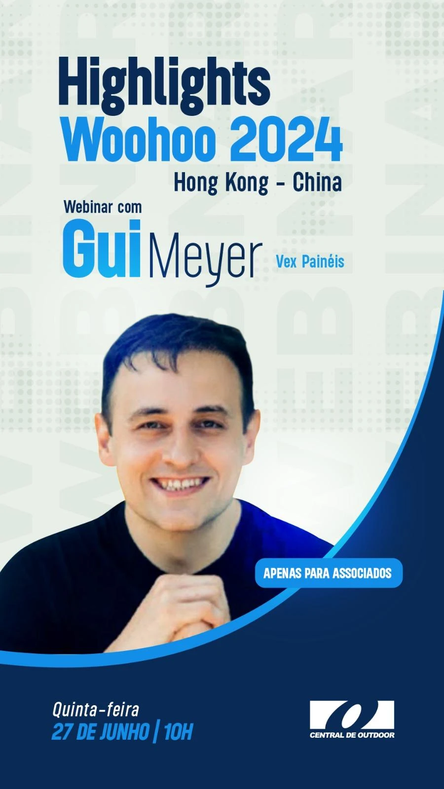 Central de Outdoor promove webinar com destaques do Congresso Anual WOO 2024, realizado em Hong Kong