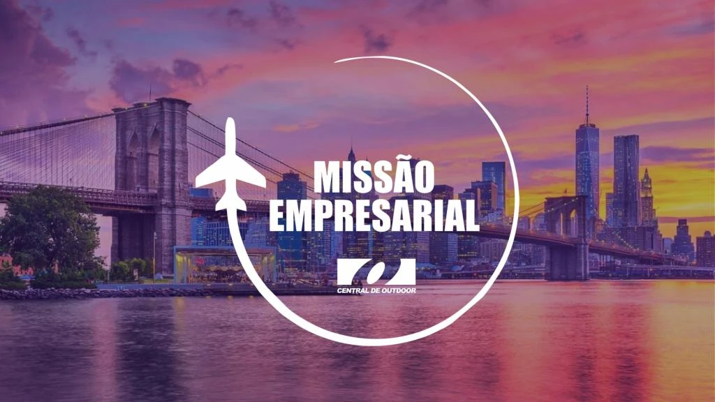 Central de Outdoor promove webinar com destaques para tendências e desafios do setor de mídia exterior, a partir de missão empresarial em Nova York