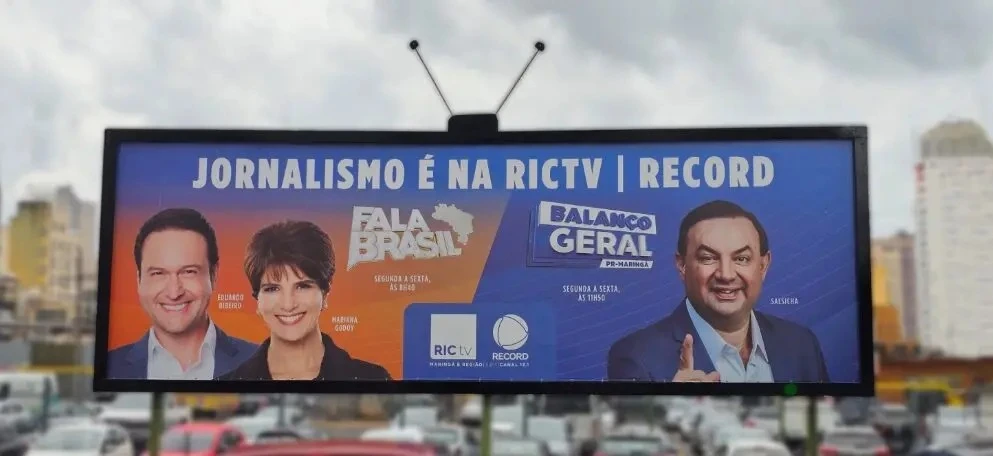 Rede Outdoor transforma ruas em vitrines criativas e reforça força da mídia out-of-home no Paraná