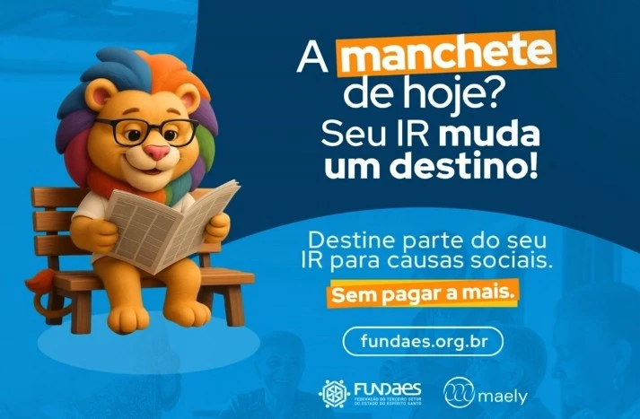 Campanha criada por universitários da Grande Vitória incentiva destinação do IR para causas sociais